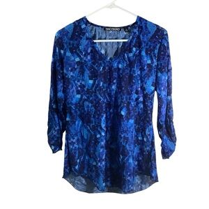 Snoskins Three Quarter Sleeve V-Neck Top Lightweight